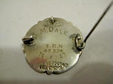 General Nursing Council for England and Wales badge reverse side