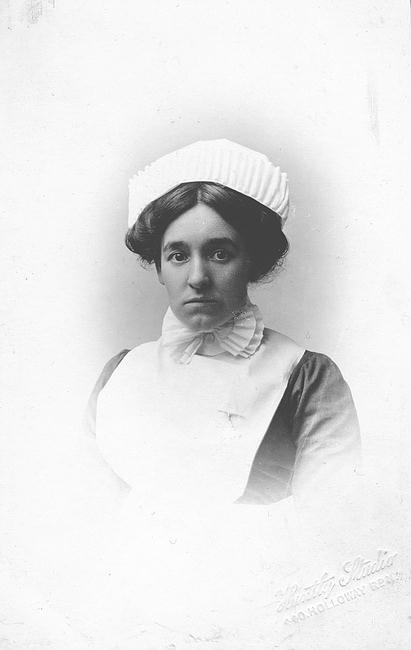 Nurse Ellen Disney circa 1911 - 1912