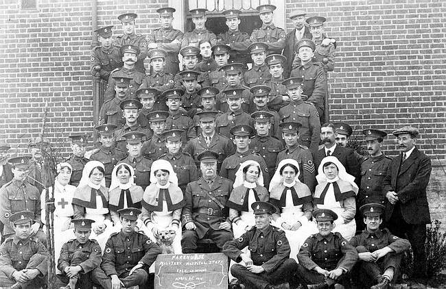 Parkhurst Military Hospital, Isle of Wight - circa 1916