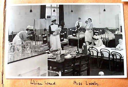 Lilian Ward staff and Children