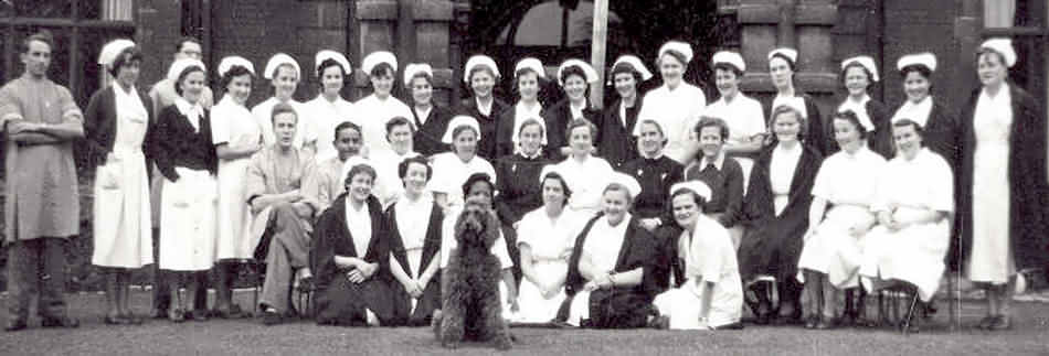 West Middlesex Hospital PTS students July 1952