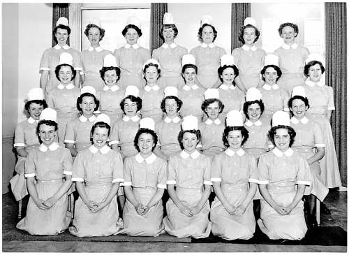 Gt Ormond Street children's Hospital, London - Student Nurse Group commences training in January 1957
