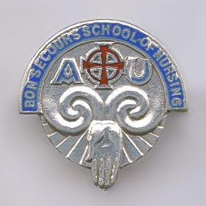 Bon Secours School of Nursing, Southern Ireland, badge 1.