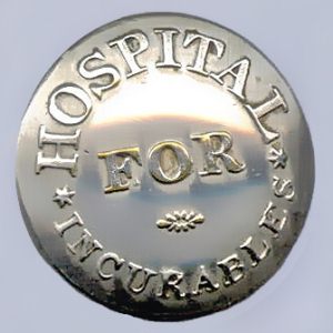 Uniform button - Hospital for Incurables (Ireland).
