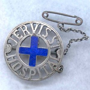 Jervis Street Hospital (Ireland) Nurse badge.