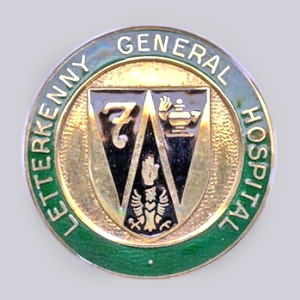 Letterkenny Genral Hospital (Ireland) Nurse badge.