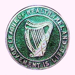 League of Health (Ireland) badge.